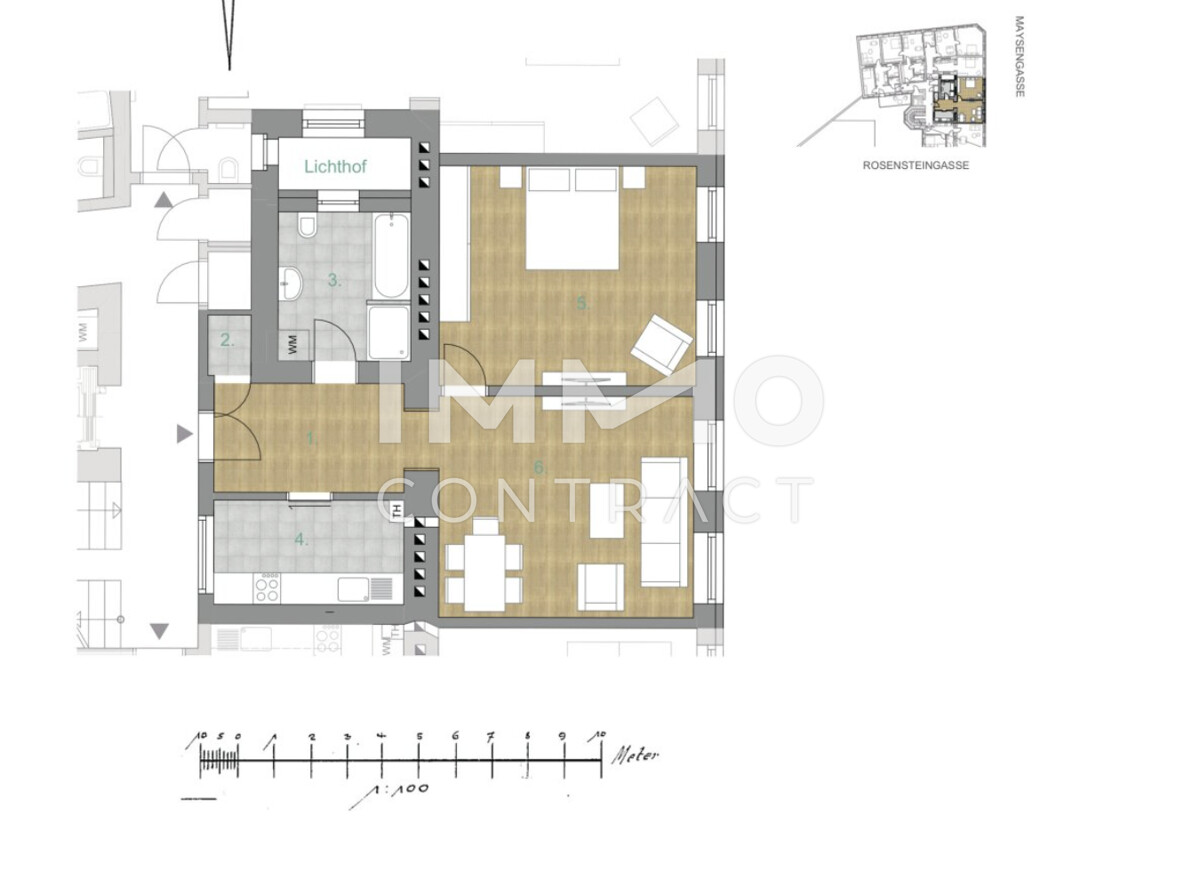 2 Zimmer Altbauwohnung - Erstbezug /  / 1170&nbsp;Wien / Bild 1