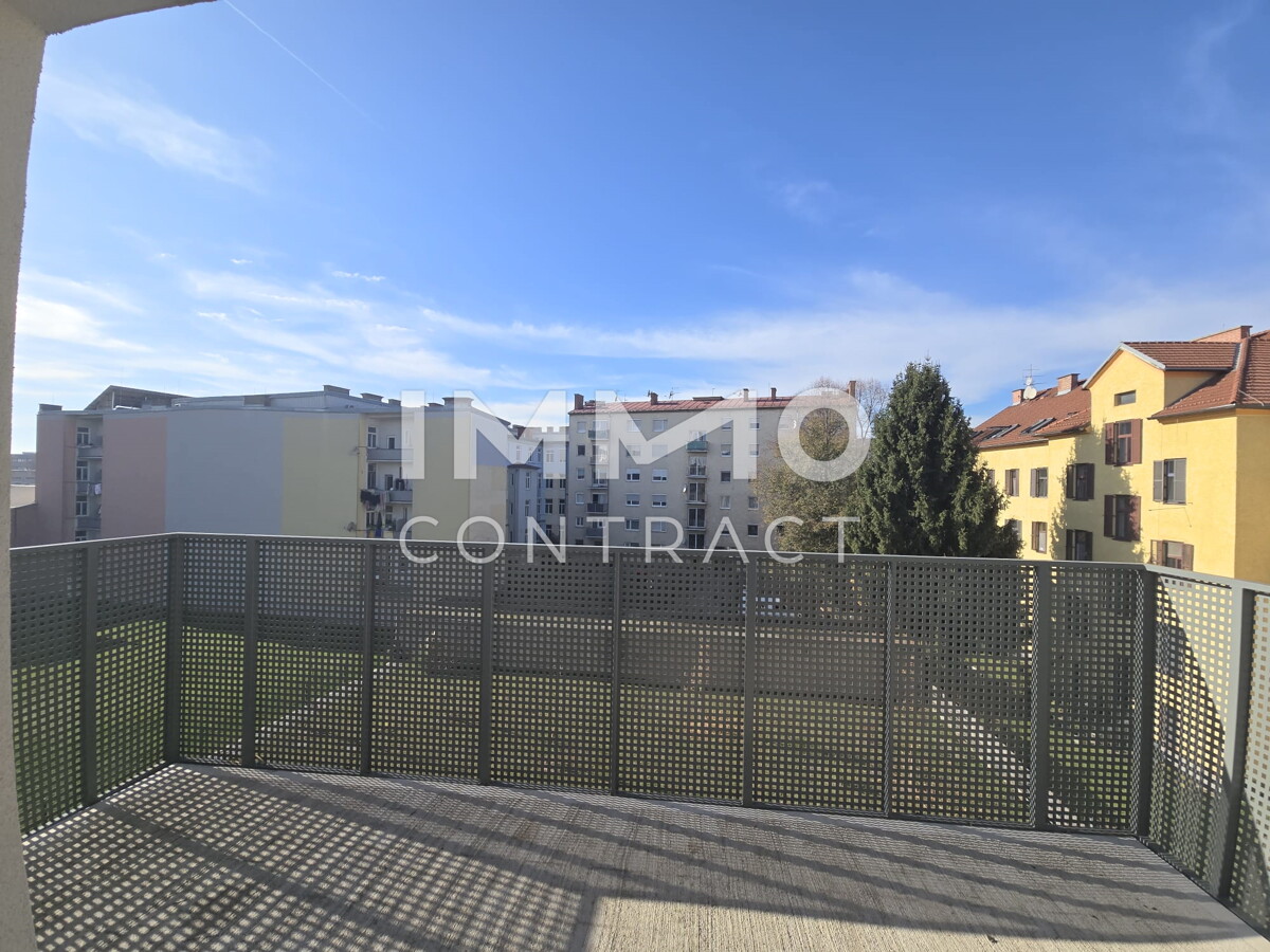 Geförderte, neuwertige 2 Zimmer Wohnung mit großem BALKON in Innenhoflage - Puchstraße 44 - Top 014 / / 8020 Graz / Bild 8