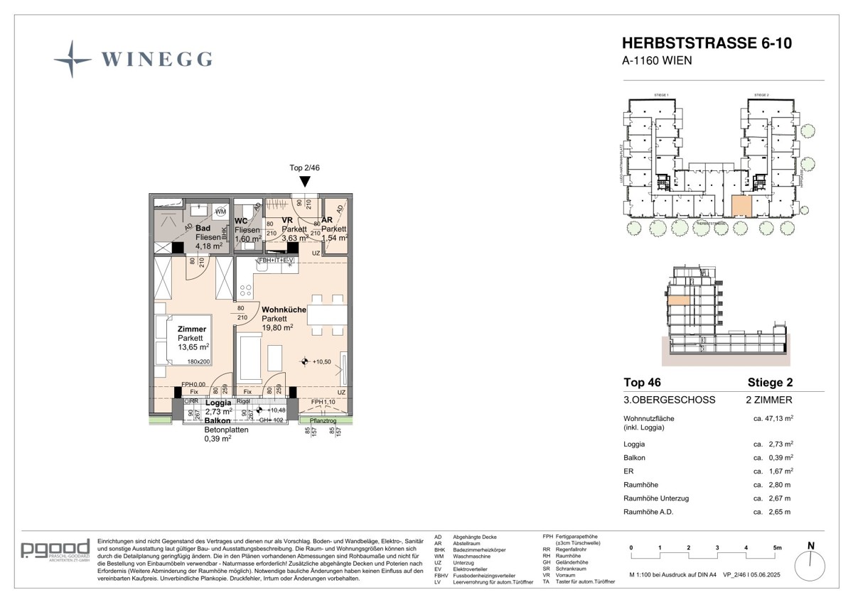 Preise sichern! Wohnen am Park! 2 Zimmer! /  / 1160 Wien / Bild 7