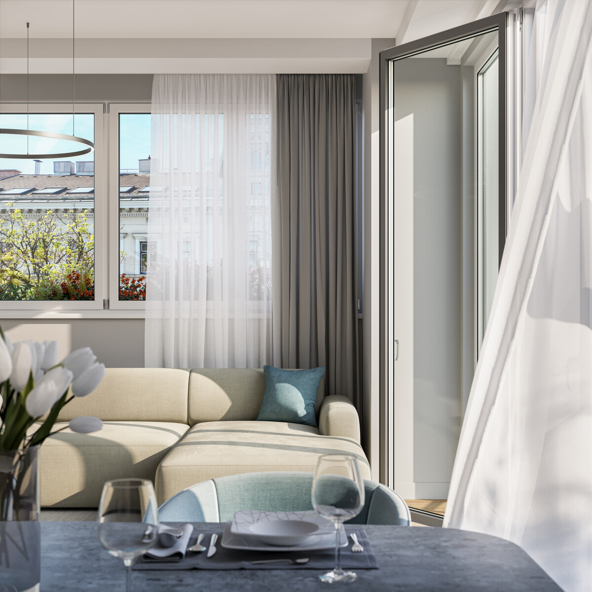 WOHNEN AM PARK - Urban & Grn: Dachgeschoss mit Ausblick /  / 1160 Wien / Bild 4