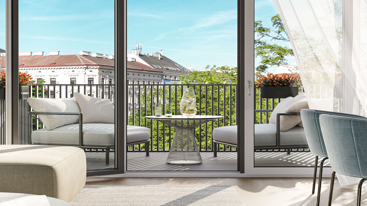 Klein, fein, mein: U6 Burggasse- NEU - WOHNEN AM PARK - Urban & Grün / / 1160 Wien / Bild 4