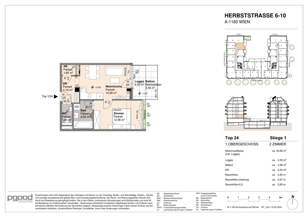 WOHNEN AM PARK - Urban & Grn - Investmenthit mit Blick in den Innenhof! /  / 1160 Wien / Bild 1