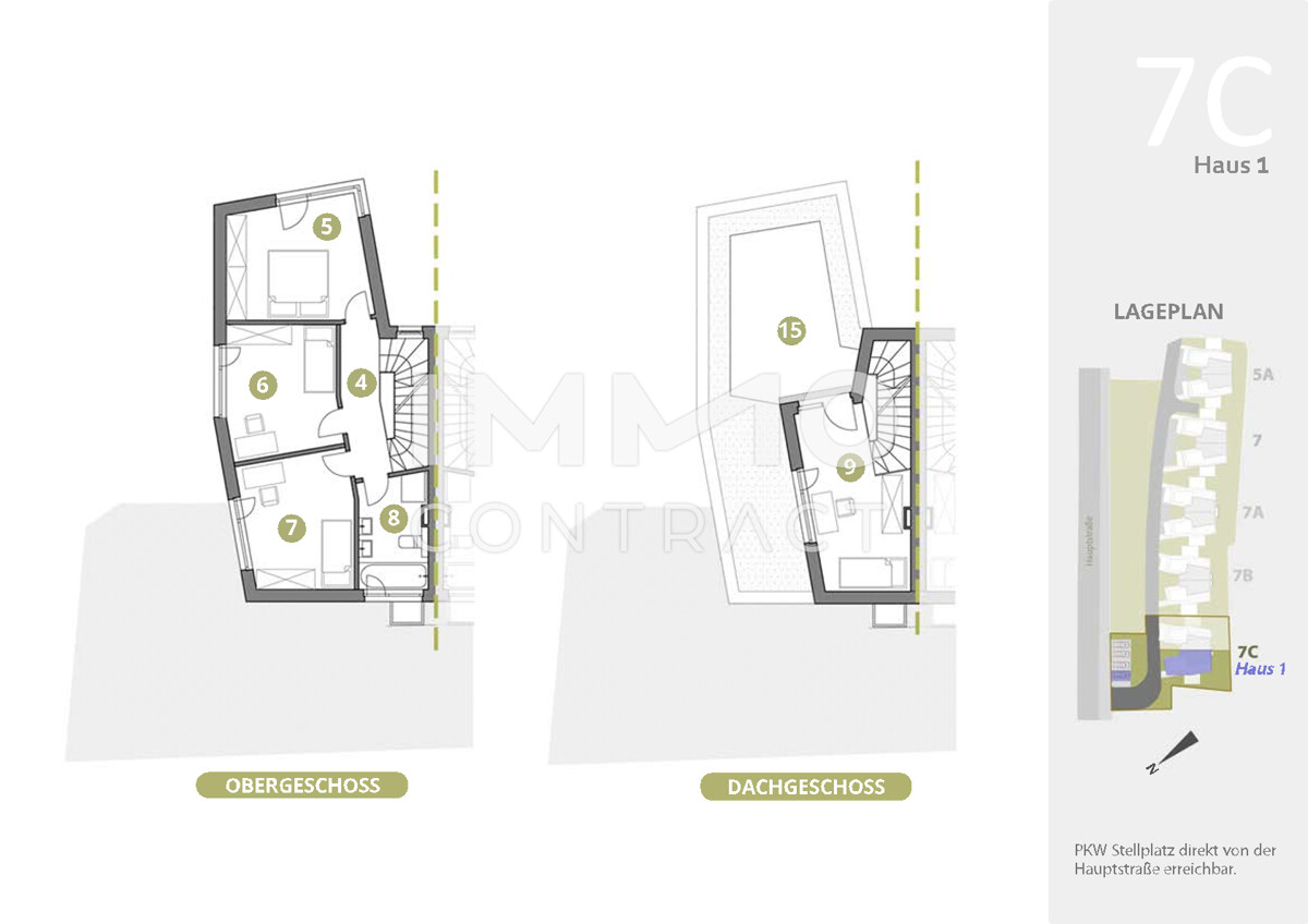 Leben im Gr�nen ? moderne Neubau-Doppelhaush�lfte in naturnaher Umgebung und N�he zur Stadt Wien /  / 3421&nbsp;H�flein an der Donau / Bild 7