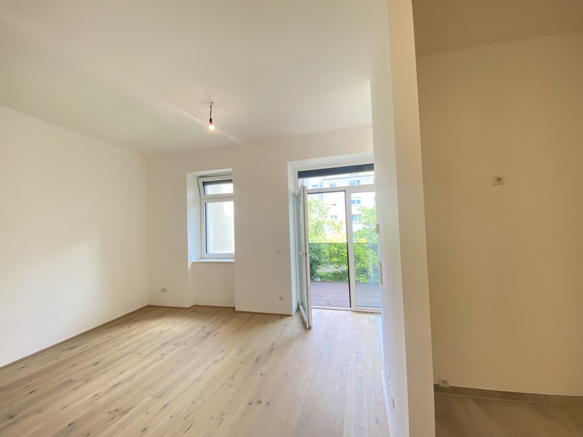GRNBLICK  - Balkonwohnung mit 3 Zimmer - Altbau reloaded mit Wrmepumpe und Freiflche /  / 1210 Wien / Bild 5