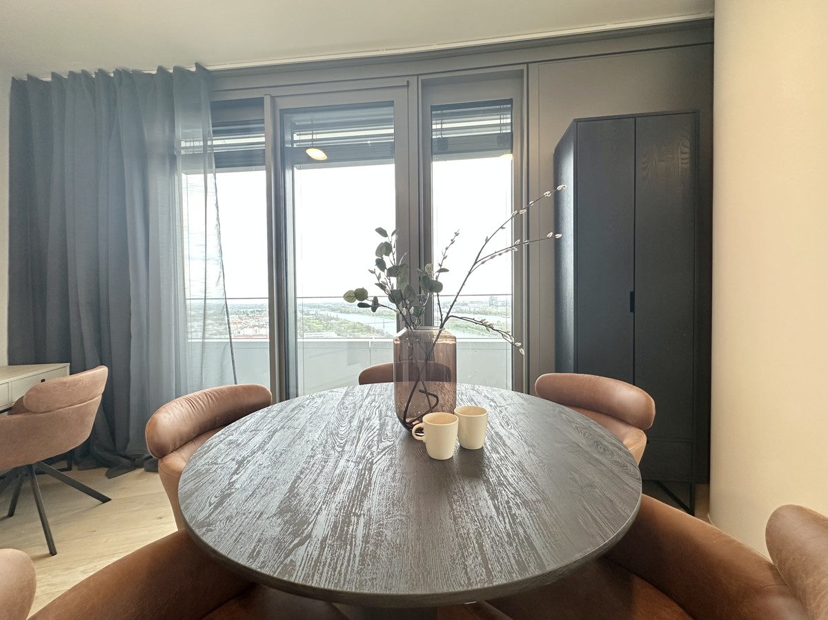NEU! Mbliert - Doorman, Gym, Pool UND den schnsten Ausblick auf Stephansdom, Prater & Neue Donau /  / 1220 Wien / Bild 3