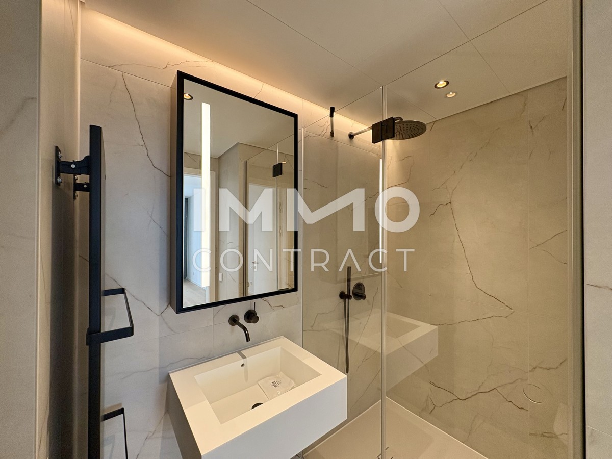 Ausblick wohin das Auge reicht: Gerumiges Apartment mit Annehmlichkeiten (Gym, Pool, Spa, Lounges,) /  / 1220 Wien / Bild 6