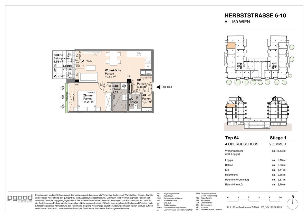 NEU - Preis jetzt sichern: U6 Burggase - Toplage mit Outdoorplus - 2 Zimmer Wohnung /  / 1160 Wien / Bild 1
