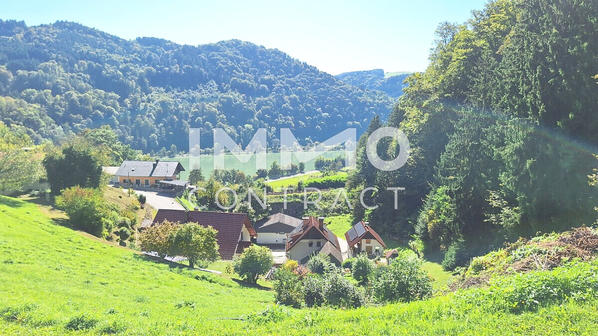 Baugrund 1.177 m mit Donaublick - Sdhang - mit angrenzenden kleinen Grnland 255 m - St. Nikola