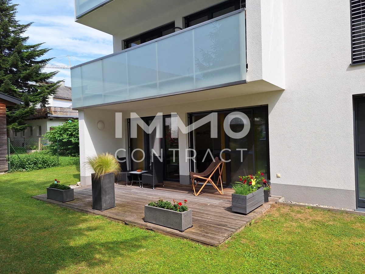 Elegante 3-Zimmer Gartenwohnung im Zentrum von Ried - inkl. Carport und Komplettausstattung