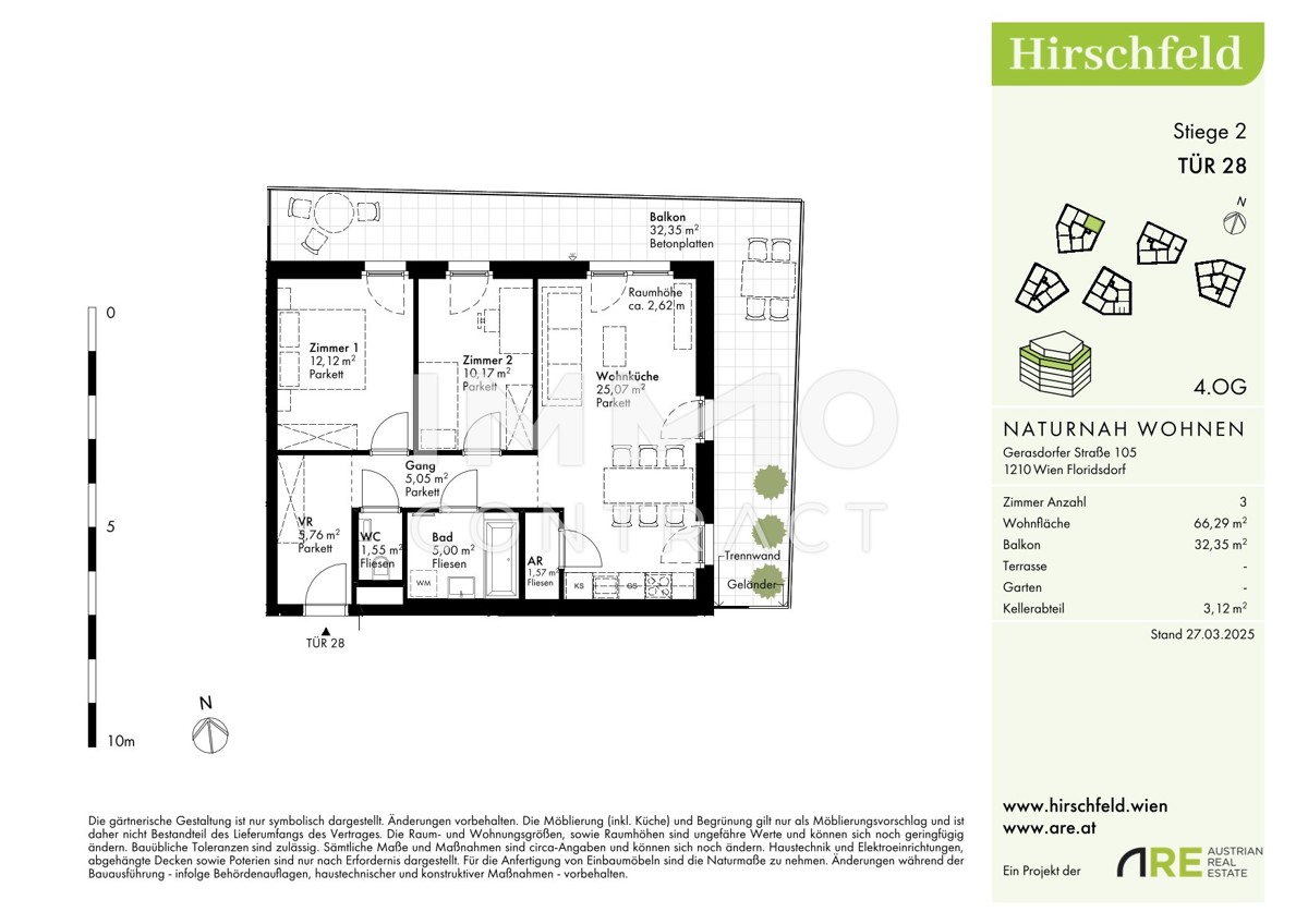 Terrassenwohnung mit Weitblick /  / 1210 Wien / Bild 7