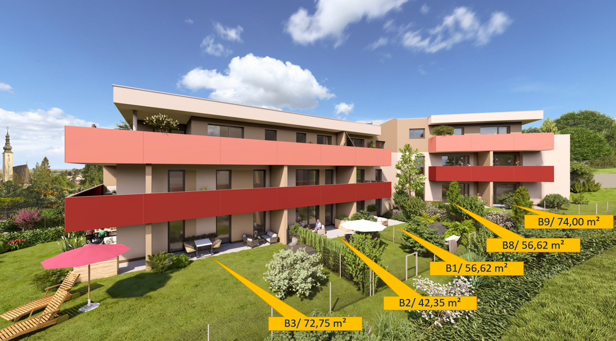 Traumhafte 3-Zi Gartenwohnung in den STADTTERRASSEN PEUERBACH - provisionsfrei!  ** JETZT FRHKUFER-RABATT!**