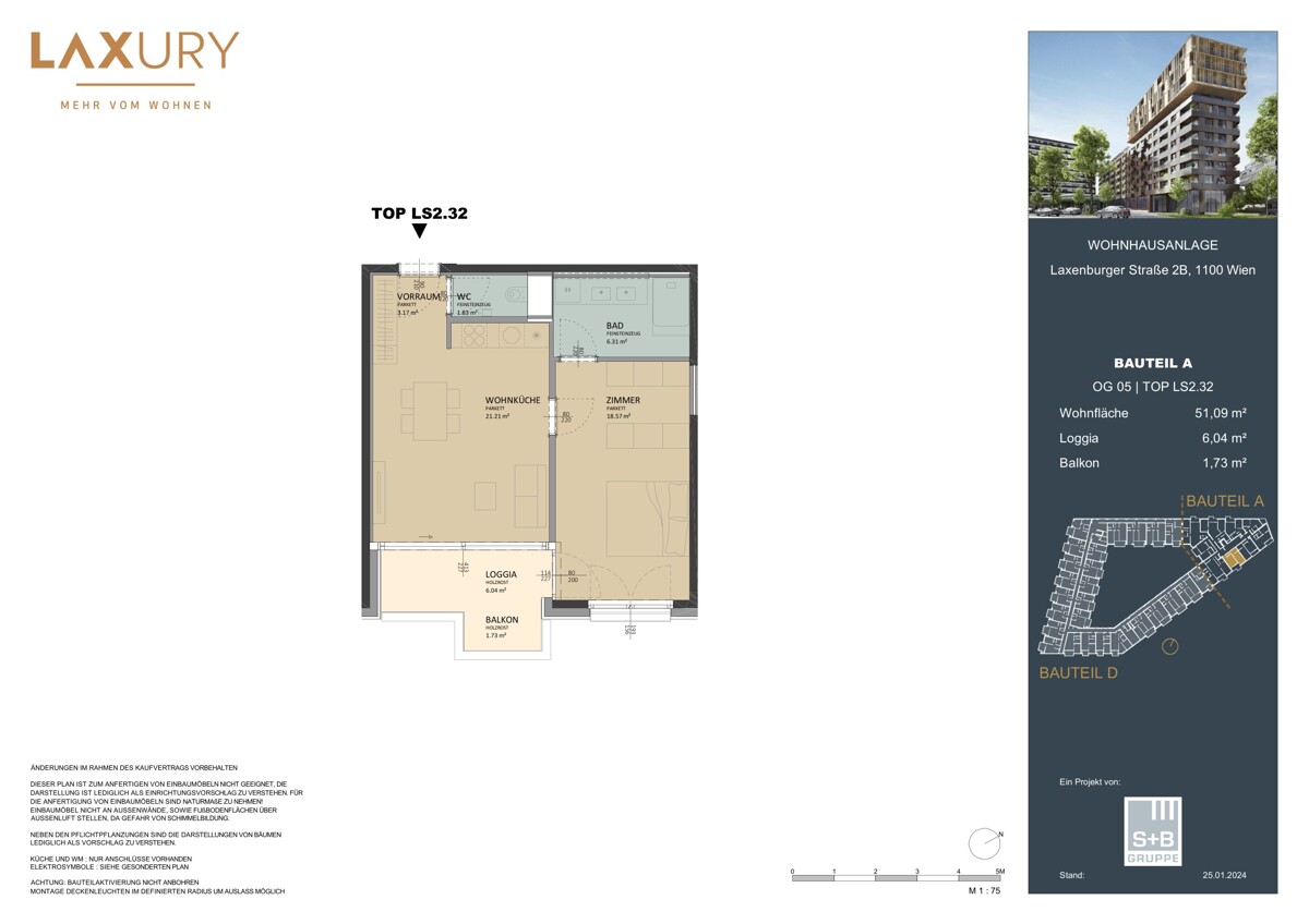 Affordable 2-Room Apartment at a Great Price: Directly at the main train station: Commission-free + Completion in October /  / 1100 Wien / Bild 1