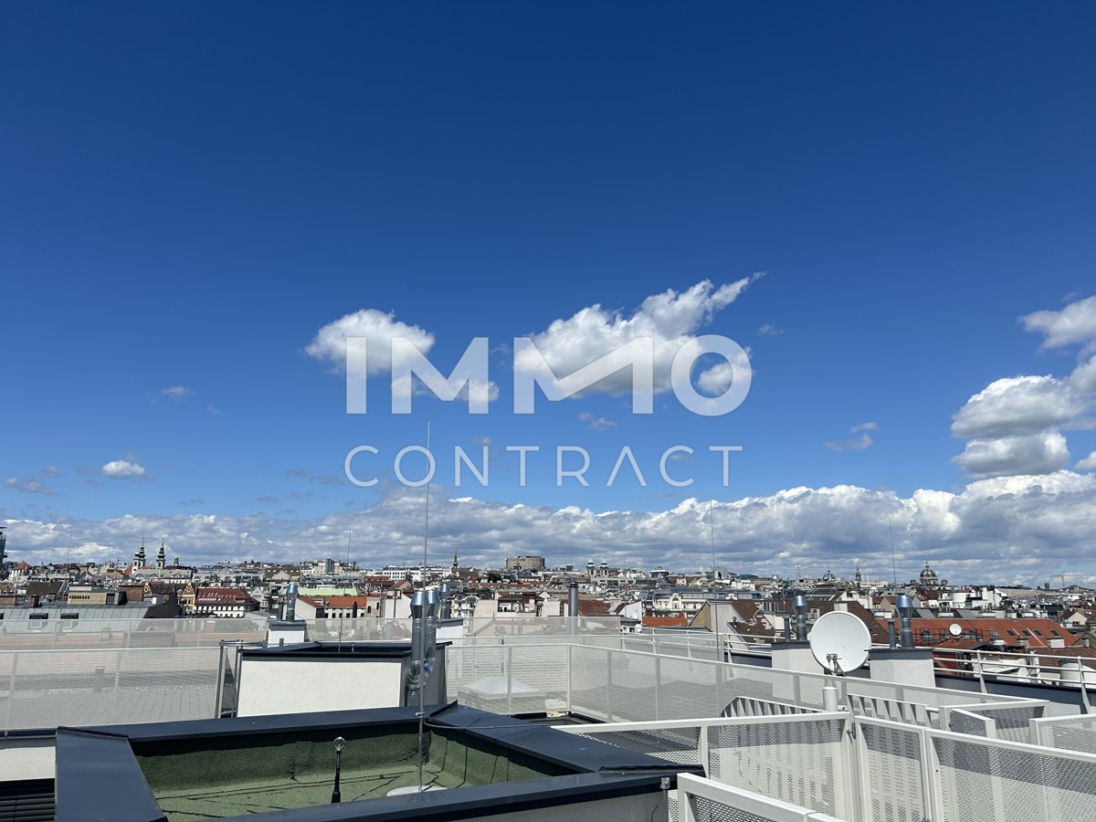 Erstbezug! 3-Zimmer-Dachgeschosswohnung mit traumhafter Wien-Aussicht /  / 1050 Wien / Bild 1
