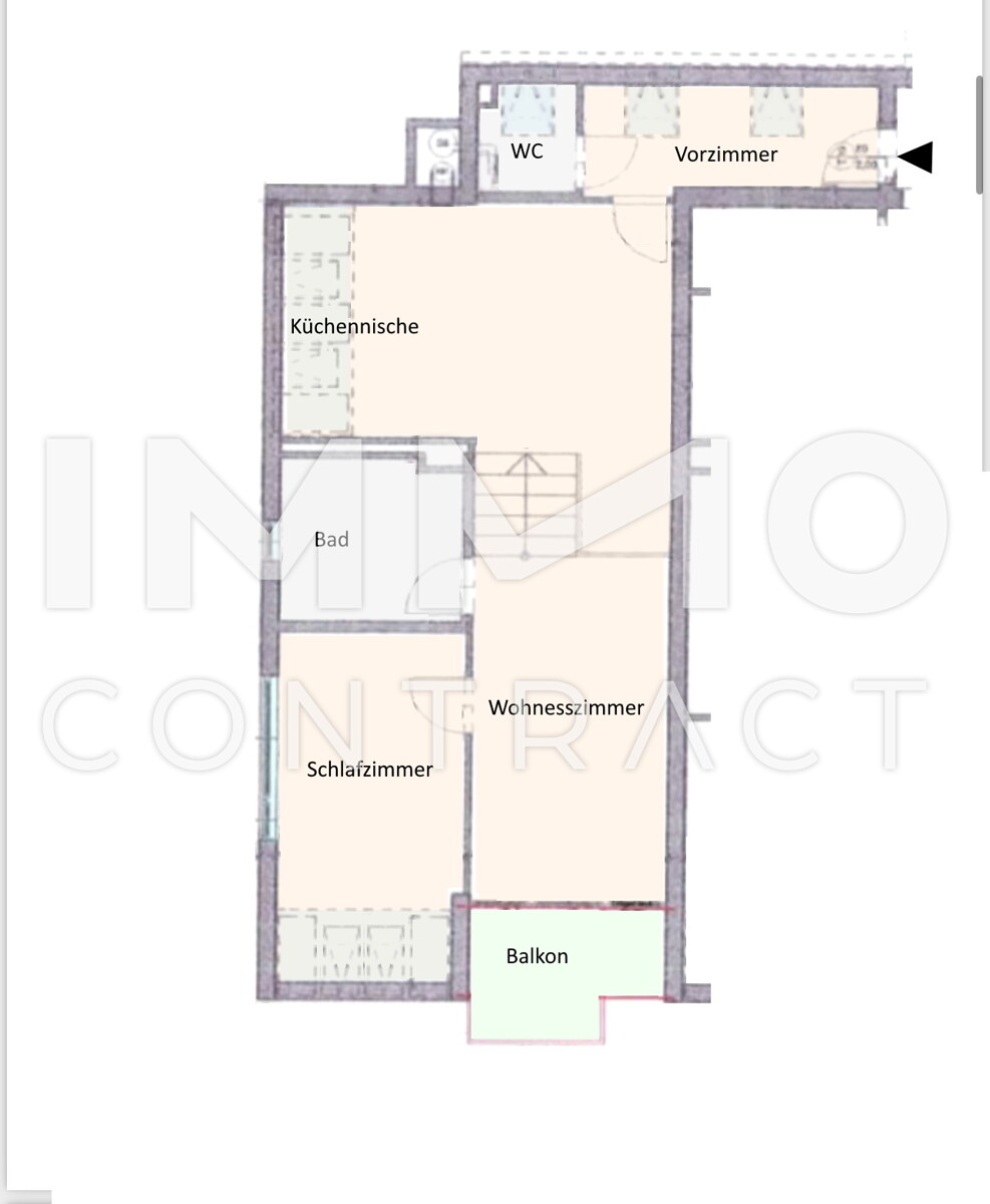 HIETZING - 2 Zimmer + BALKON in Ruhelage  I 1 Bedroom  Apartment + Balcony  INKLUSIVE TG PARKPLATZ /  / 1130 Wien, Hietzing / Bild 1