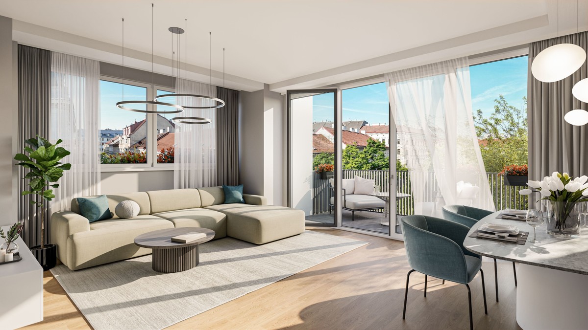 NEU! 3 Zimmer Gartenwohnung - Erstbezug im modernen Wohnprojekt - WOHNEN AM PARK - Urban & Grn /  / 1160 Wien / Bild 5