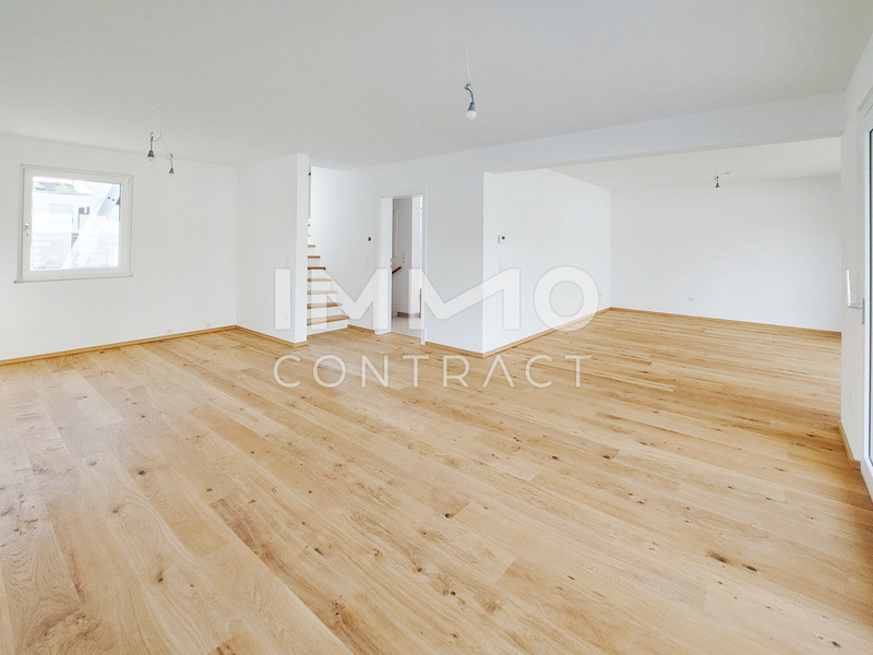 Modernes Wohnjuwel am Bruckhaufen ? 3-geschoiges Haus mit groem Garten & Keller ? provisionsfrei /  / 1210 Wien, Floridsdorf / Bild 1