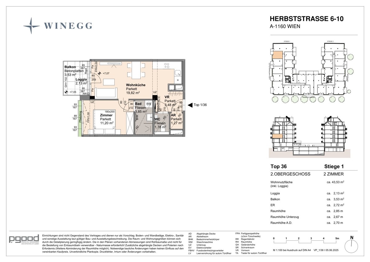 2 Zimmer! ERSTBEZUG NEUBAU! Smarter Grundriss! /  / 1160 Wien / Bild 7