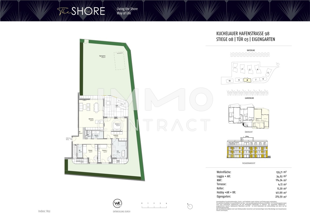 Von der Sonne geksst ! 4 Zimmer mit 280m2 Garten zum Spitzenpreis! Das Herzstck /  / 1190 Wien, Dbling / Wien 19., Dbl / Bild 1