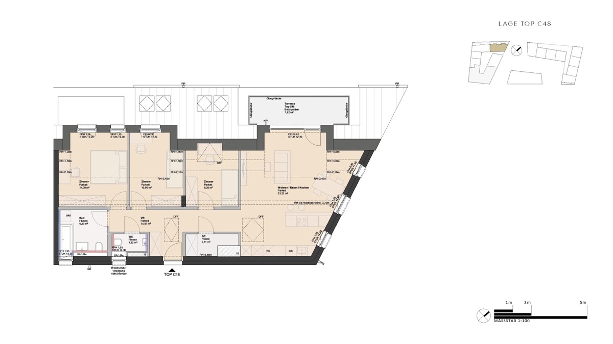 Urbane Lebensqualitt in grner Oase - 4-Zimmer Wohnung provisionsfrei! /  / 4030 Linz / Bild 1