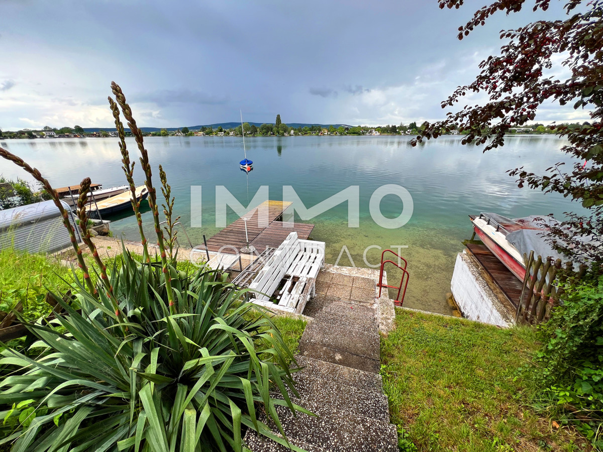 BADEHAUS mit PRIVATSTEG
Superdifikat am Neufelder See I  
> Uferparzelle < NEUE PREISGESTALTUNG! /  / 7053 Hornstein, Neufelder See I / Bild 2