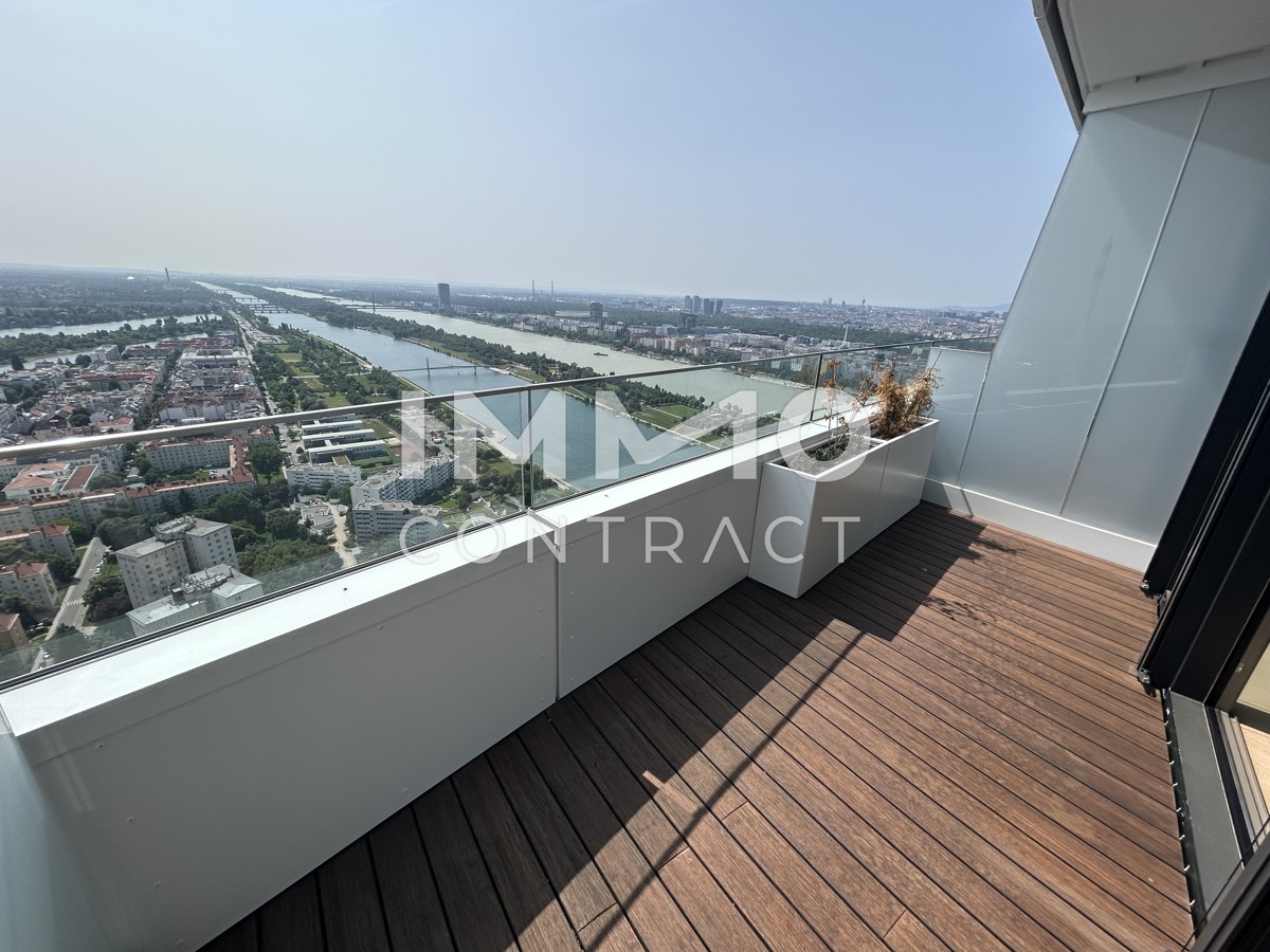 Wohnen auf hchstem Niveau mit freiem Blick auf die Donau! ERSTBEZUG! /  / 1220 Wien / Bild 1