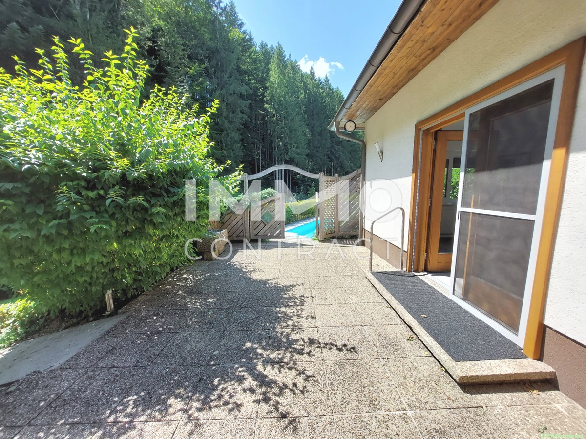 Bungalow mit Pool, Garage zu mieten in idyllischer Landschaft im Raum Rosenau/Bruckbach - Ruhelage /  / 3332 Rosenau am Sonntagberg / Bild 15