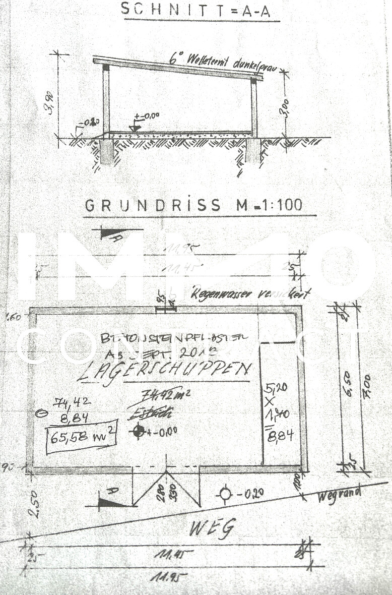 LANDHAUS mit Innenhof + BAULAND mit Garagengebäude / / 2061 Hadres / Bild 2