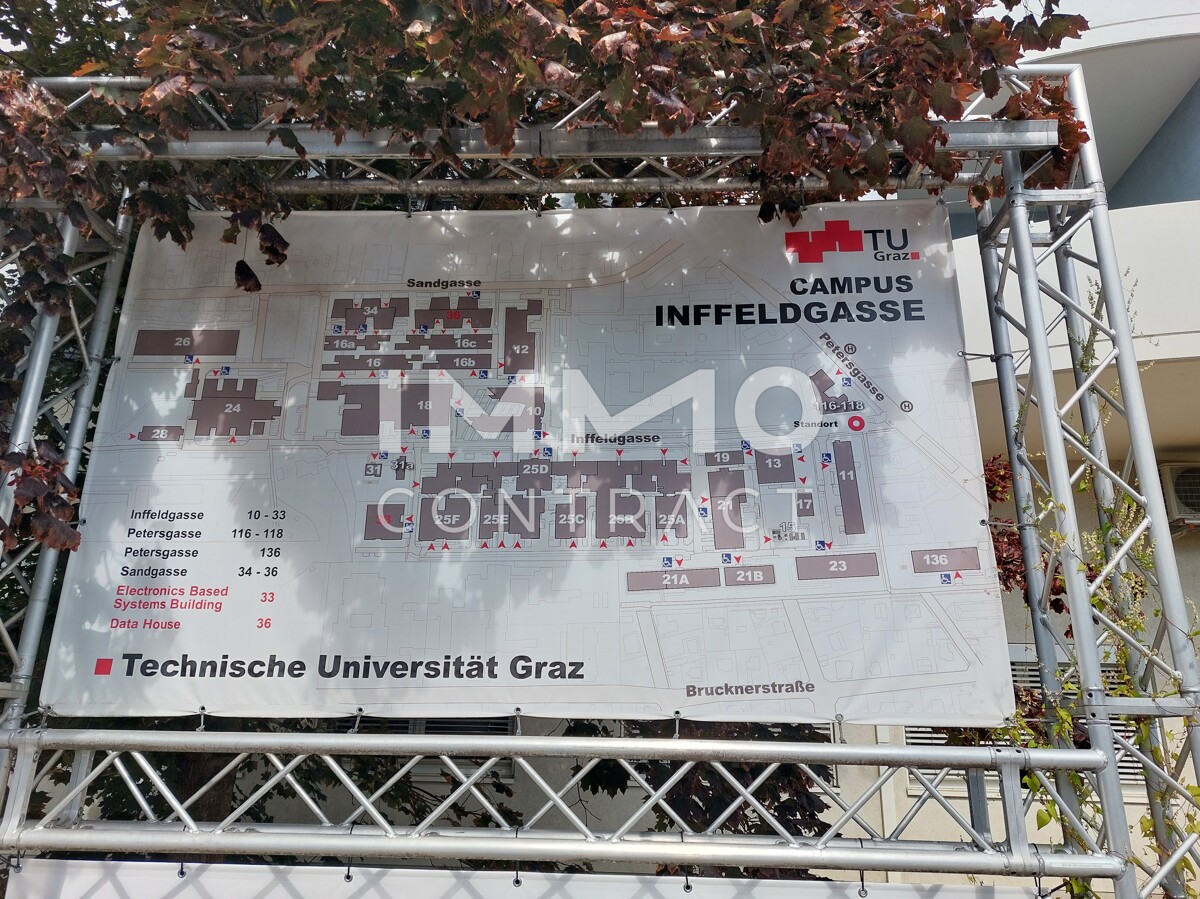 GELEGENHEIT DIREKT AM TU-CAMPUS INFFELDGASSE: 2-ZIMMERWOHNUNG MIT LOGGIA /  / 8010 Graz / Bild 0