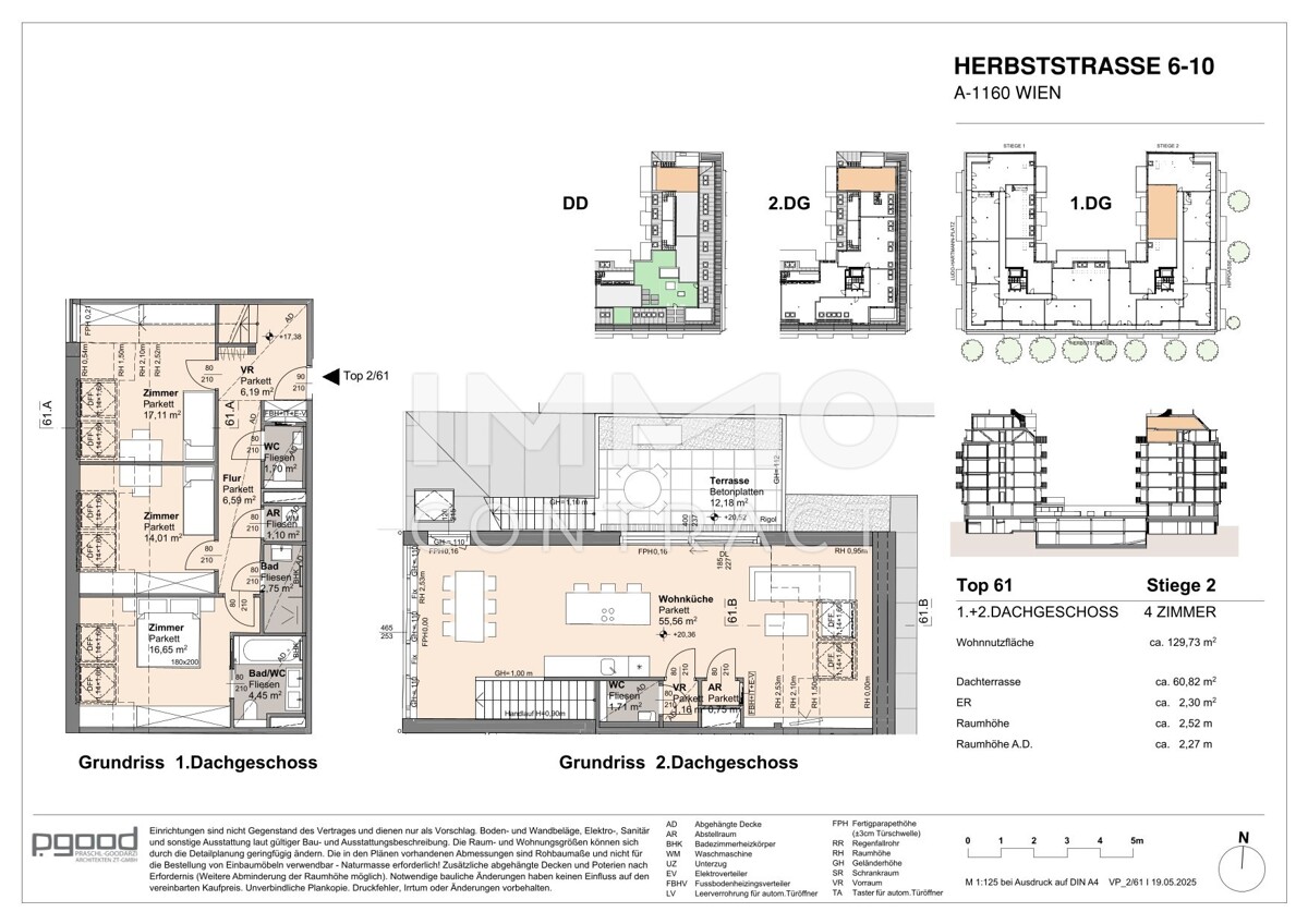 Moderne Dachterrassen Wohnung mit herrlichem Weitblick ber Wien! Perfekte Familienwohnung! /  / 1160 Wien / Bild 1
