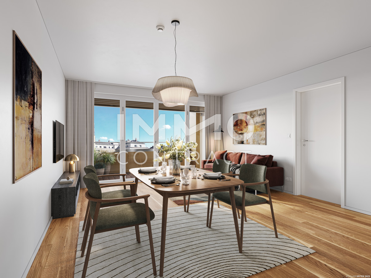 Provisionsfrei! Neubau-Erstbezug Zweizimmer-Wohnung mit perfektem Grundriss - Hauptbahnhof /  / 1100 Wien / Bild 3