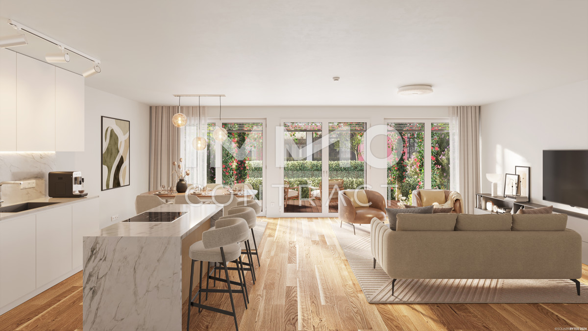 PROVISIONSFREI: Townhouse - Hauptbahnhof, Grundriss zum Trumen - auf 2 Ebenen mit viel Freiflche /  / 1100 Wien / Bild 3