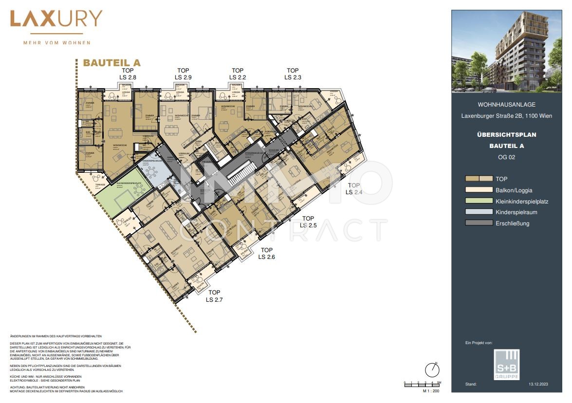 PROVISIONSFREI: Townhouse - Hauptbahnhof, Grundriss zum Trumen - auf 2 Ebenen mit viel Freiflche /  / 1100 Wien / Bild 9