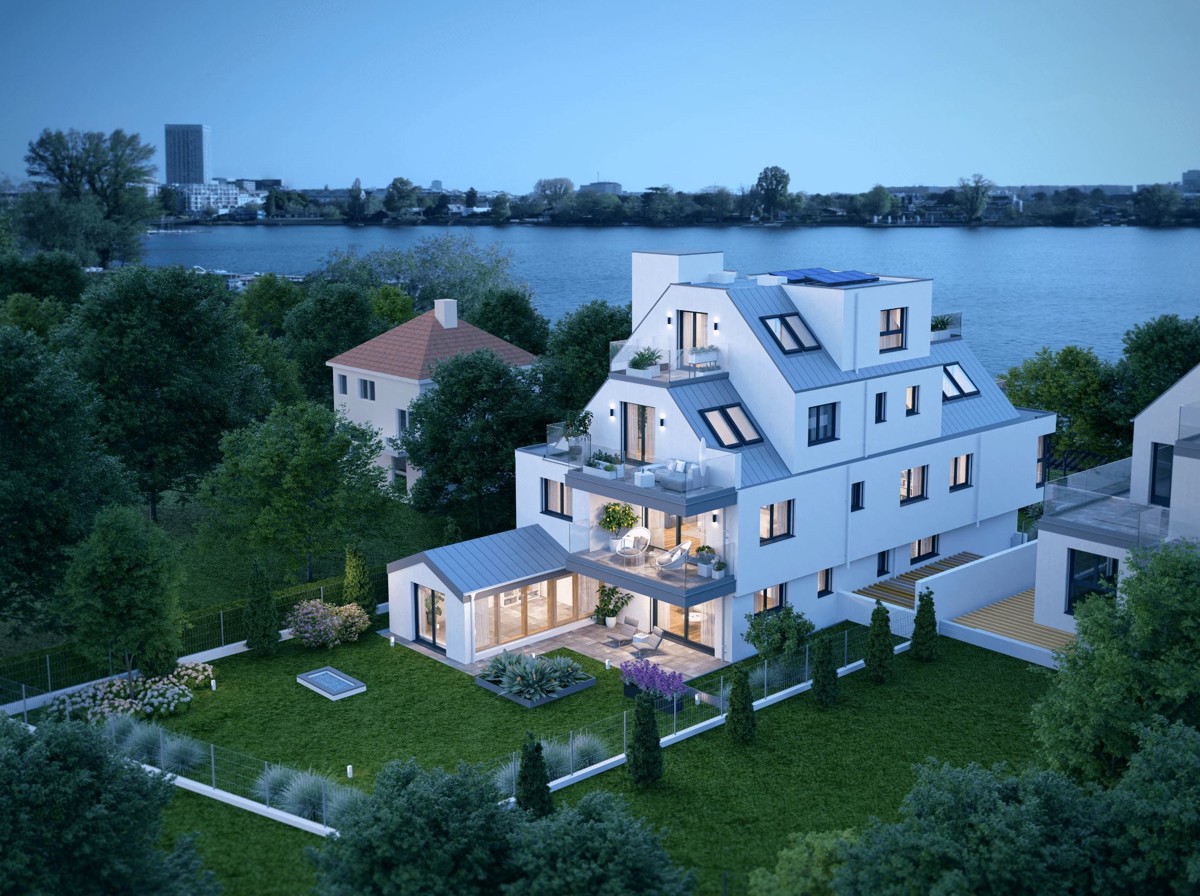U1 Alte Donau! Eigengrund - Exklusive 4-Zimmer-Wohnung mit Wasserblick ? Erstbezug" /  / 1220 Wien, Donaustadt / Wien 22., D / Bild 16