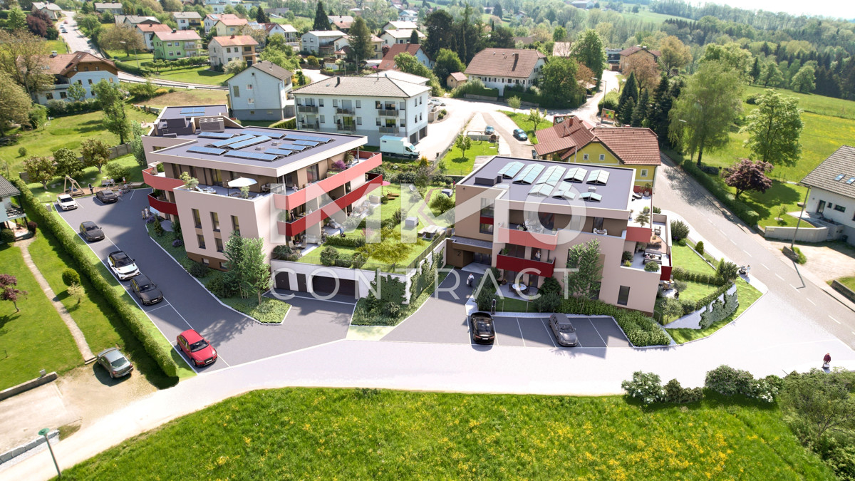 Elegante 3-Zi Wohnung in den STADTTERRASSEN PEUERBACH - provisionsfrei!  ** JETZT FRHKUFER-RABATT!**