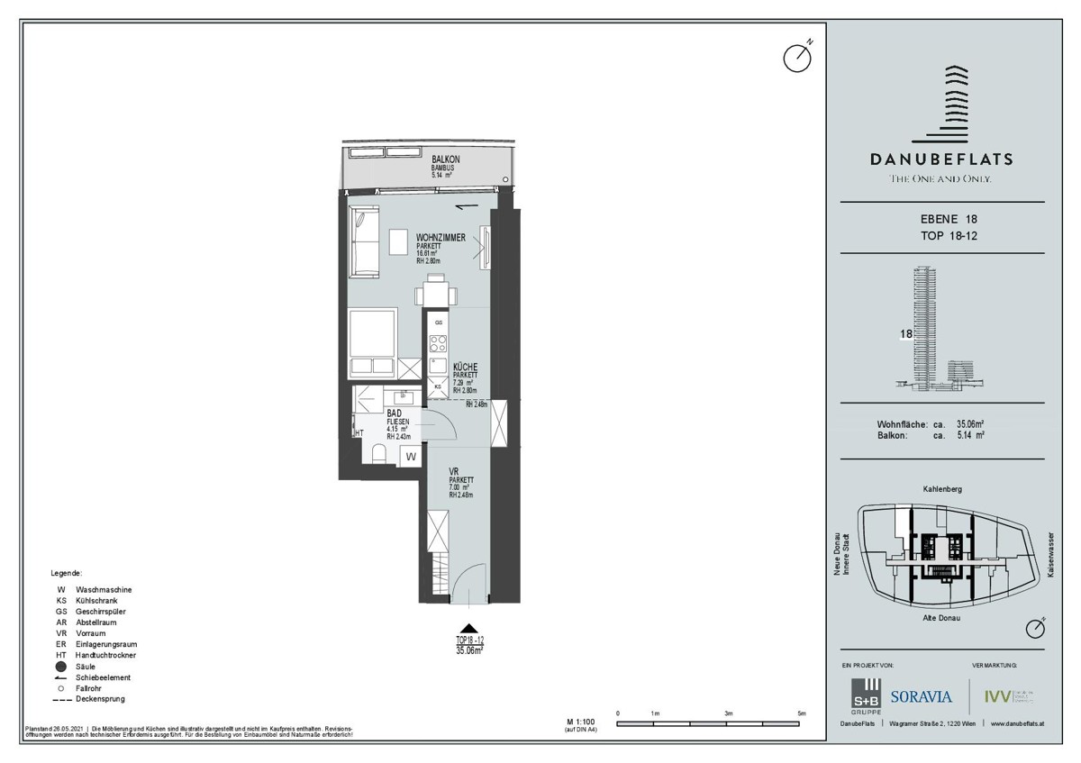 DANUBEFLATS. All in Miete - Your New Home /  / 1220 Wien / Bild 2