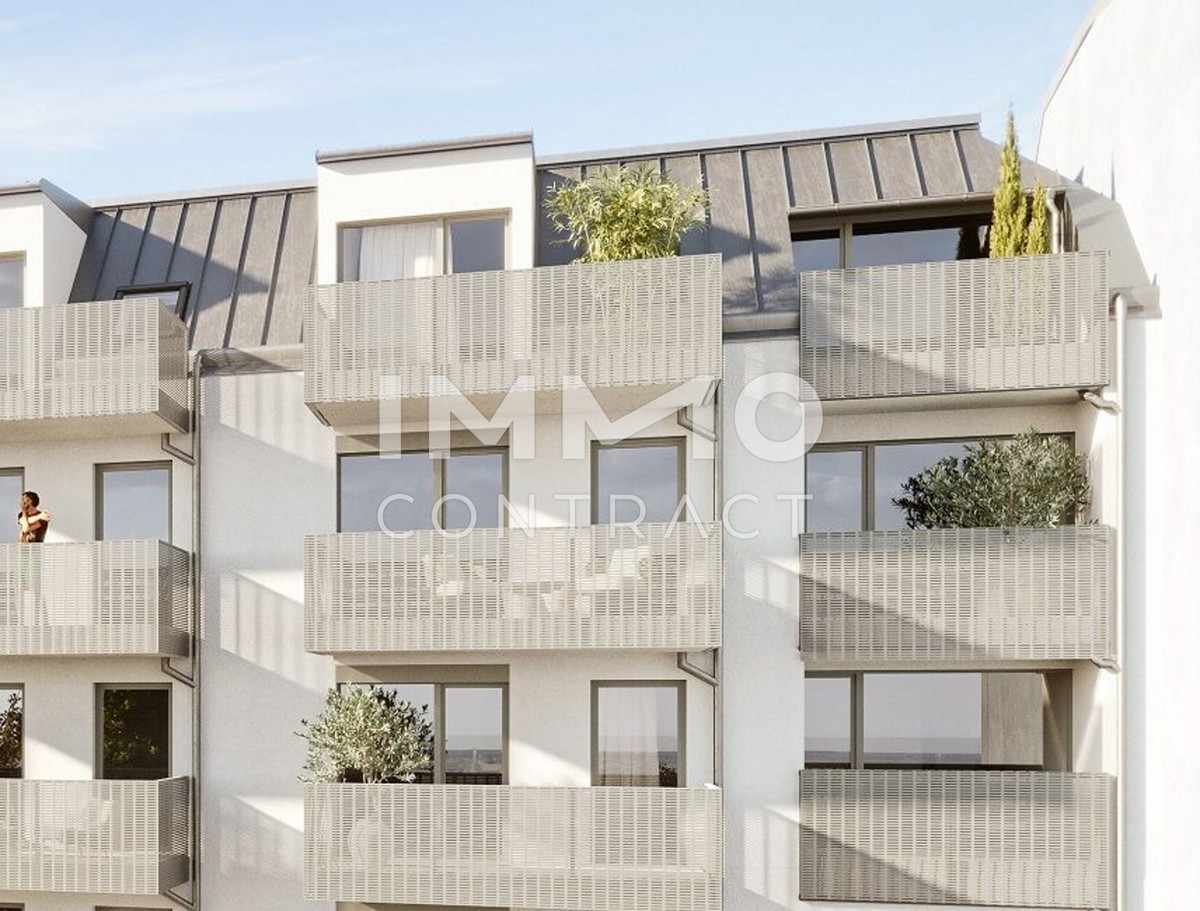 =DAS LAURENZ= ERSTBEZUG Top Anlage Dachwohnung U3 2 Zimmer + Terrasse - 1 bedroom apartment+terrace /  / 1110 Wien / Bild 1