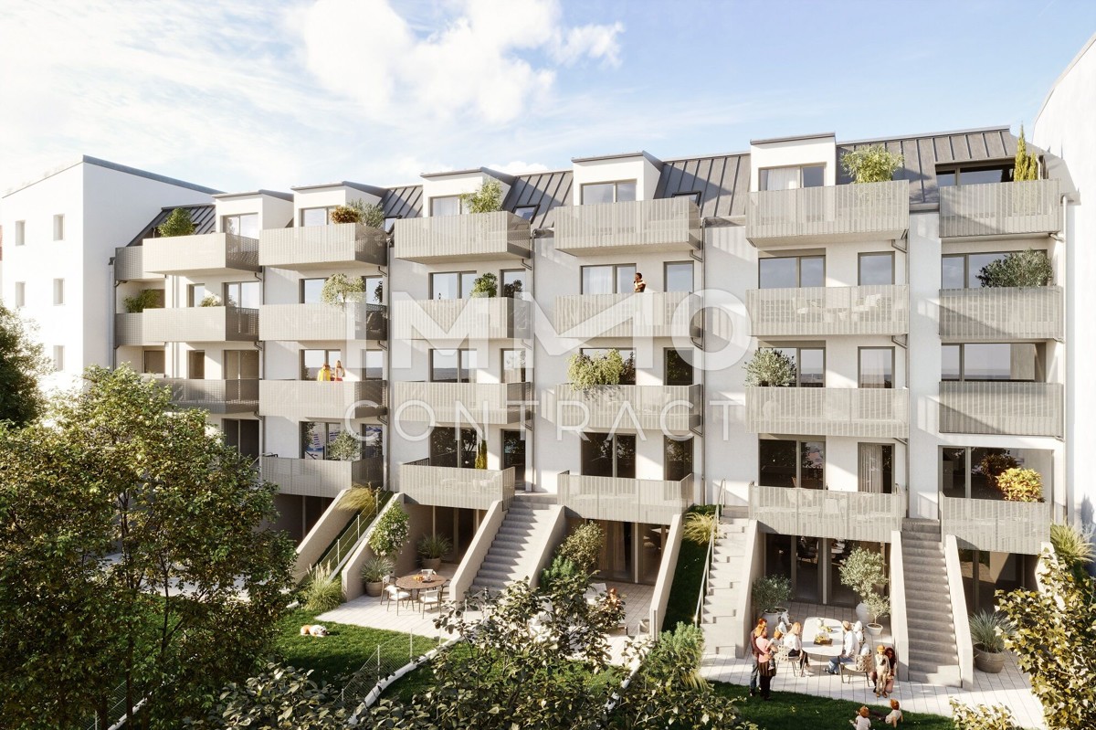 =DAS LAURENZ= ERSTBEZUG Top Anlage Dachwohnung U3 2 Zimmer + Terrasse - 1 bedroom apartment+terrace /  / 1110 Wien / Bild 3