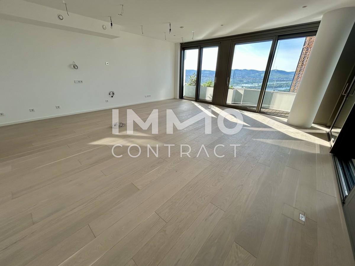 Luxurises 3-Zimmer Apartment mit atemberaubenden Blick auf die Donau! Pool, Spa, Fitness vorhanden /  / 1220 Wien / Bild 1