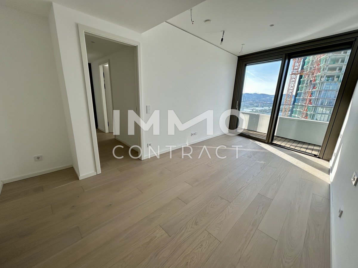 Luxurises 3-Zimmer Apartment mit atemberaubenden Blick auf die Donau! Pool, Spa, Fitness vorhanden /  / 1220 Wien / Bild 1