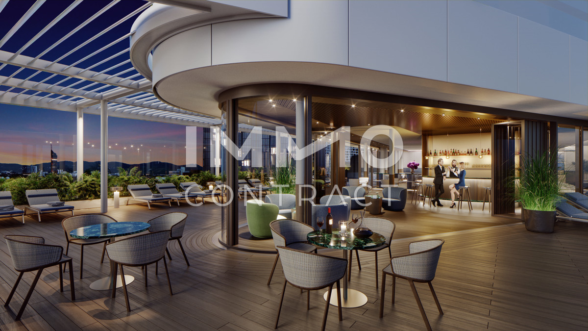 NEU! Mbliert DANUBEFLATS - Doorman, Gym, Pool, div. Lounges UND den schnsten Ausblick auf Stephansdom, Prater & Neue Donau /  / 1220 Wien / Bild 3
