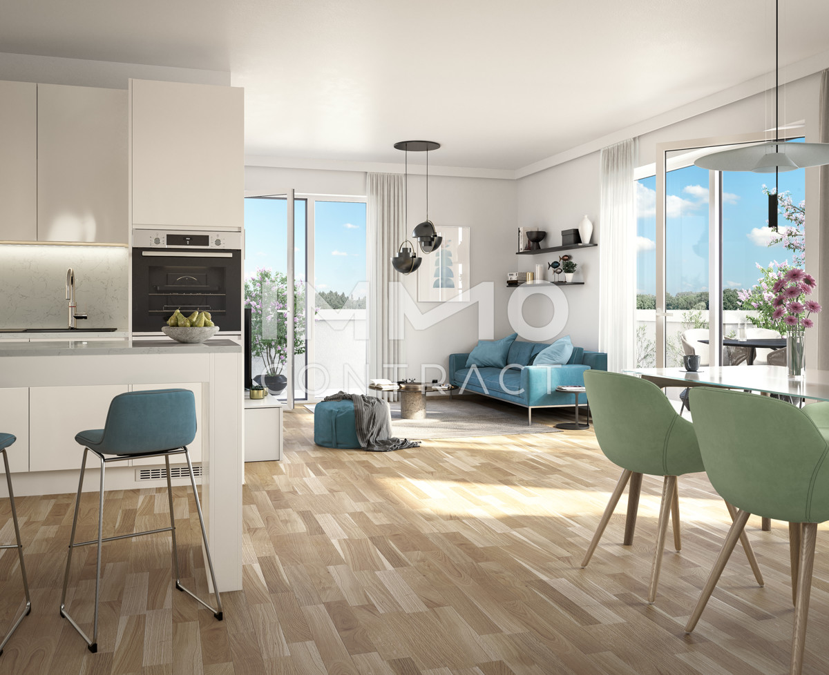 42,28qm 1Zi-W-Terrassenwohnung,
Erstbezug, kologische Bauweise /  / 3200 Ober-Grafendorf / Bild 2