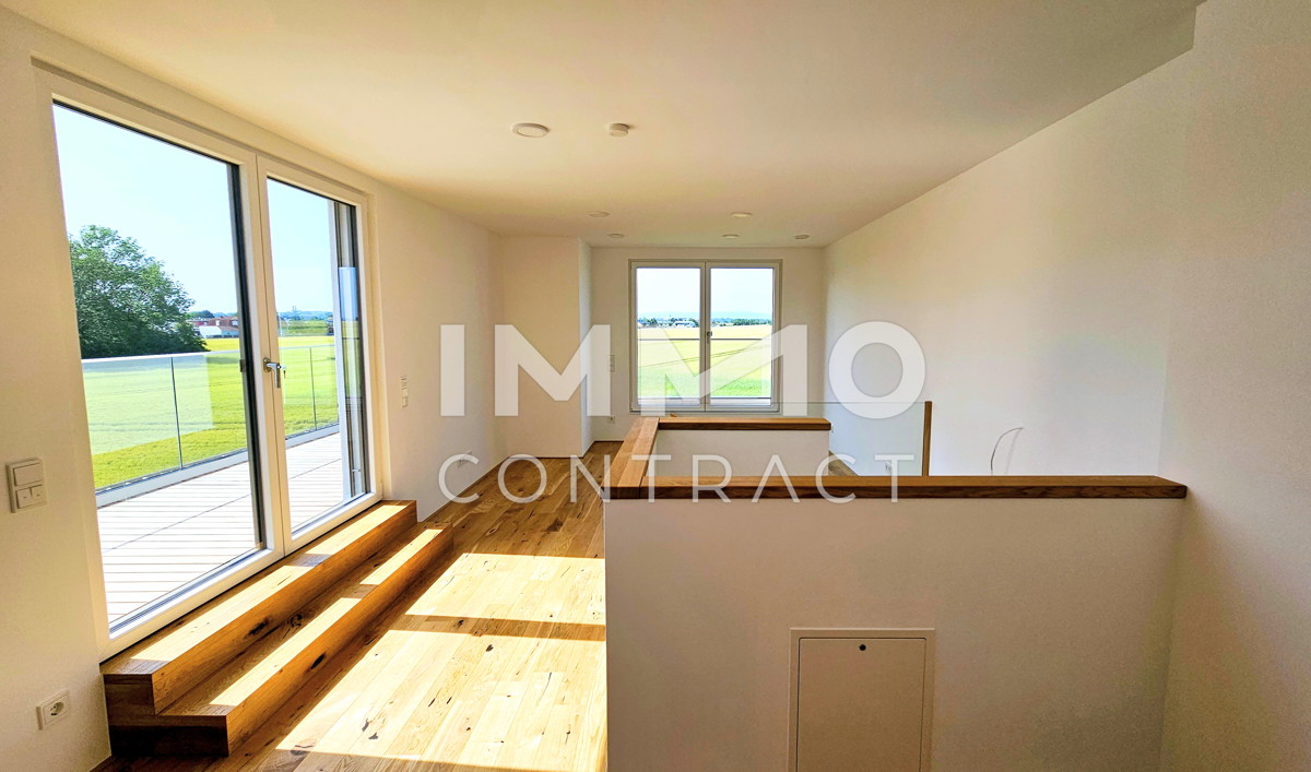 Exklusive groe Doppelhaushlfte auf Eckgrundstck - Modern - Lichtdurchflutet - Miete oder Mietkauf /  / 2486 Pottendorf / Bild 9