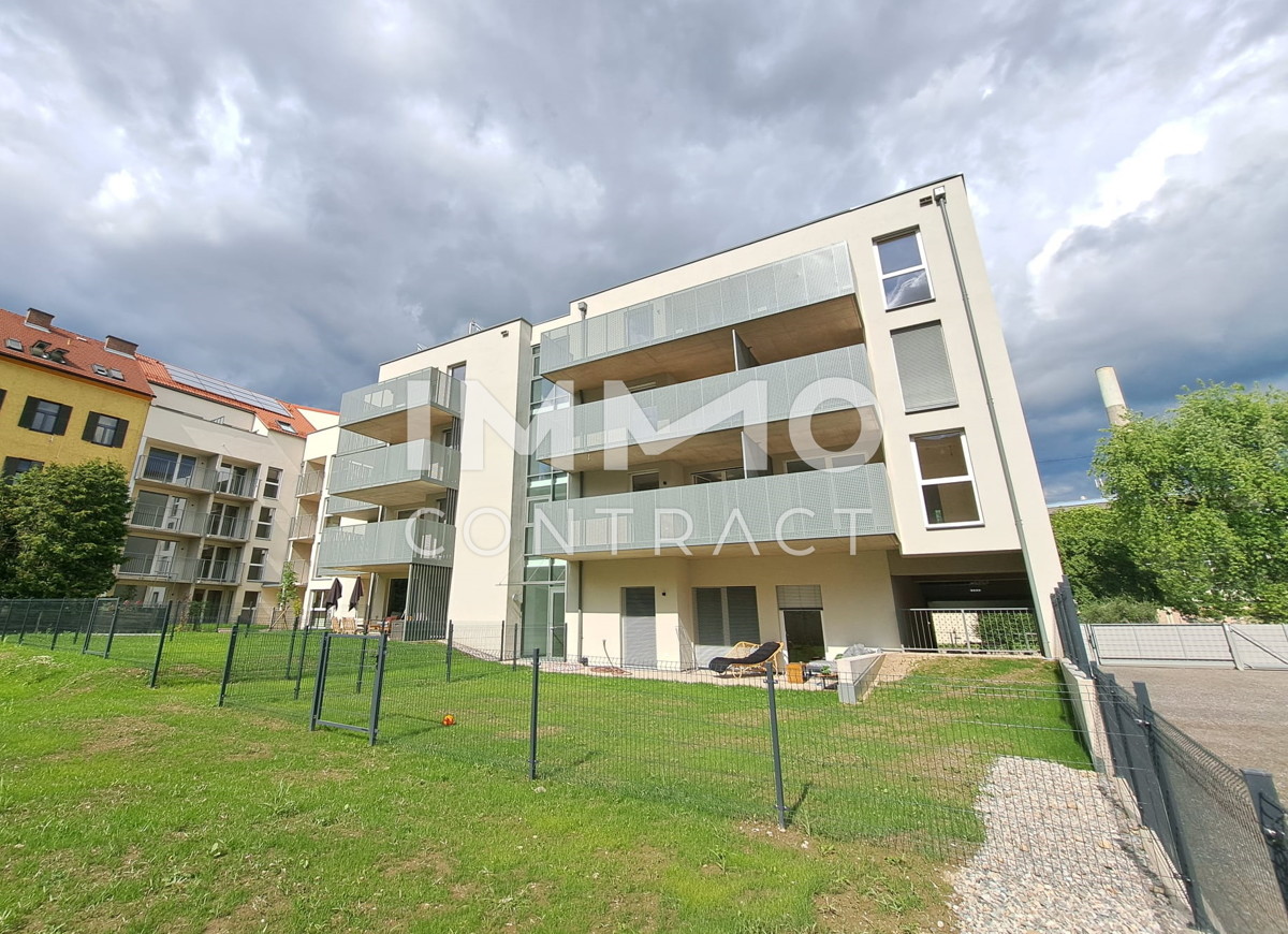 Neuwertige, geförderte  3 Zimmer GARTENWOHNUNG in Innenhoflage - Puchstraße 44 - Top 001