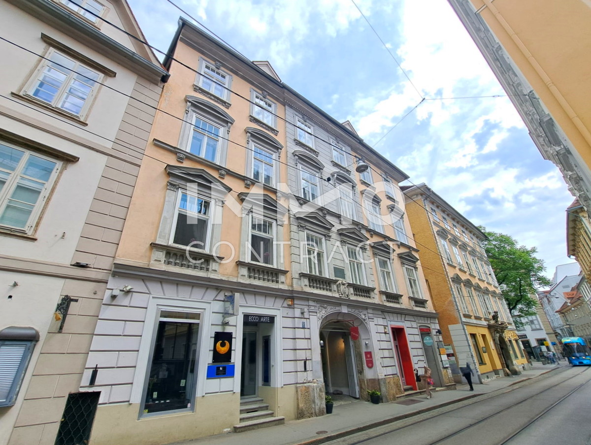 Zentrale INNENSTADTLAGE: WG-geeignete 3 Zimmer Wohnung - Sackstraße 24 / Top 03