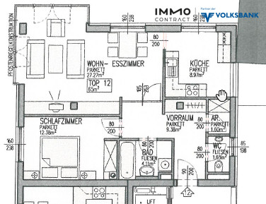 Schicke 2-Zimmer Wohnung am Pfarrplatz /  / 4020 Linz / Bild 1