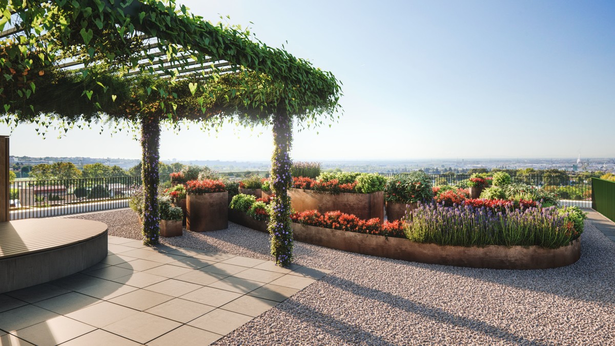 Sonnenpenthouse mit 90m2 Terrasse und Ausblick: Provisionsfrei - Wohnung + Bro mit luxuriser Ausstattung /  / 1100 Wien, Favoriten / Bild 10