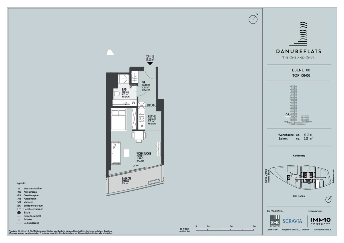 Luxuri�se Wohnanlage inklusive Pool, Sauna, Fitness! Alles in der Miete enthalten /  / 1220&nbsp;Wien / Bild 3