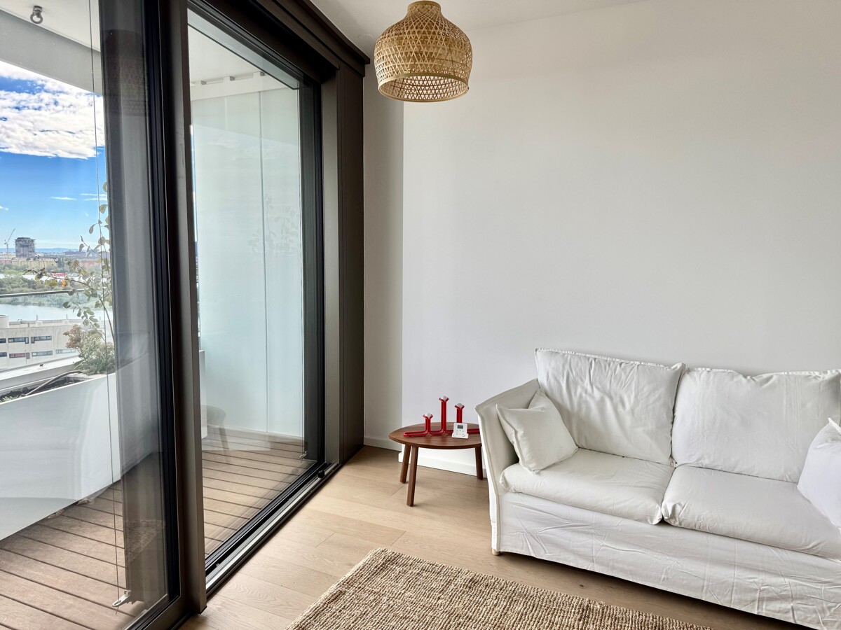 NEW DANUBEFLATS: Fully furnished - Doorman, Gym, Pool, Wellness - LUXUS WOHNEN /  / 1220 Wien / Bild 1
