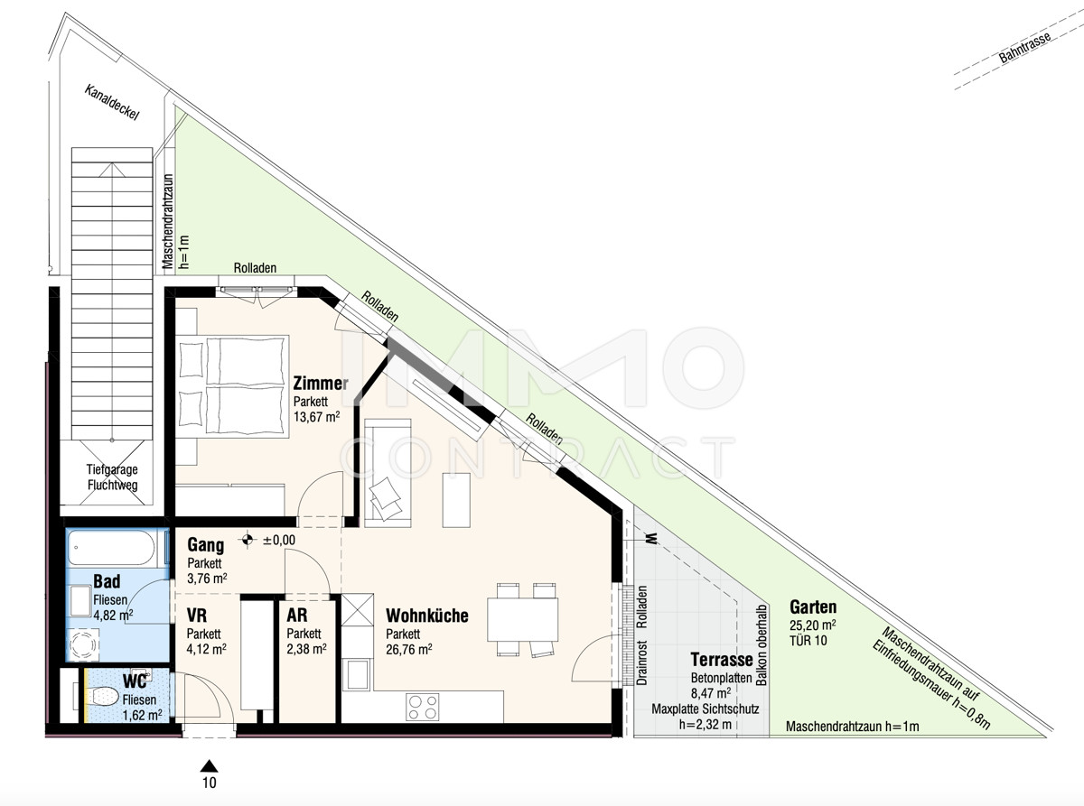 PROVISIONSFREI - 2-Zimmerwohnung mit Garten!! /  / 2326 Lanzendorf / Bild 1