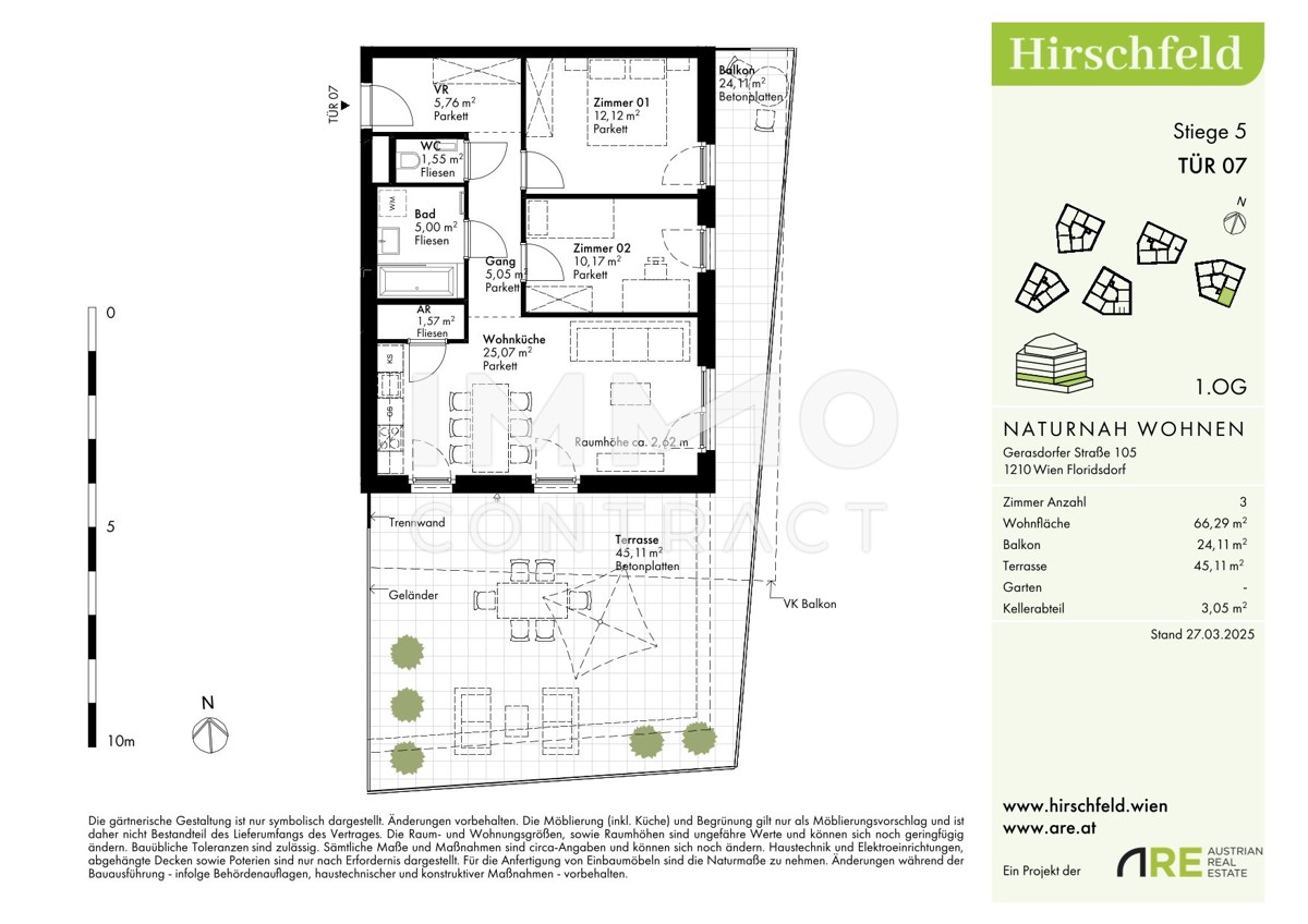 Geniale 3 Zimmer Terrassenwohnung /  / 1210 Wien / Bild 7